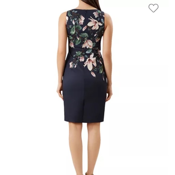Hobbs London Moira Floral Print Sheath Dress. US size 6. Excellent condition - Picture 3 of 9